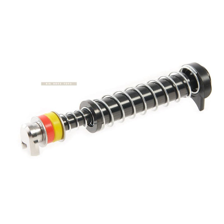 COWCOW Technology Stainless Steel Guide Rod Set for Tokyo Marui Model 17 Gen4 GBB Pistol - Black - Bang Bang Airsoft