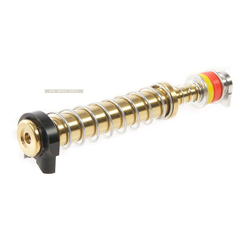 COWCOW Technology Stainless Steel Guide Rod Set for Tokyo Marui Model 17 Gen4 GBB Pistol - Gold - Bang Bang Airsoft