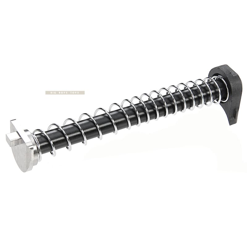 COWCOW Technology Stainless Steel Guide Rod Set for Tokyo Marui Model 19 GBB Pistol - Black - Bang Bang Airsoft
