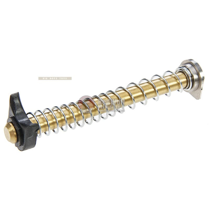 COWCOW Technology Stainless Steel Guide Rod Set for Tokyo Marui Model 19 GBB Pistol - Gold - Bang Bang Airsoft