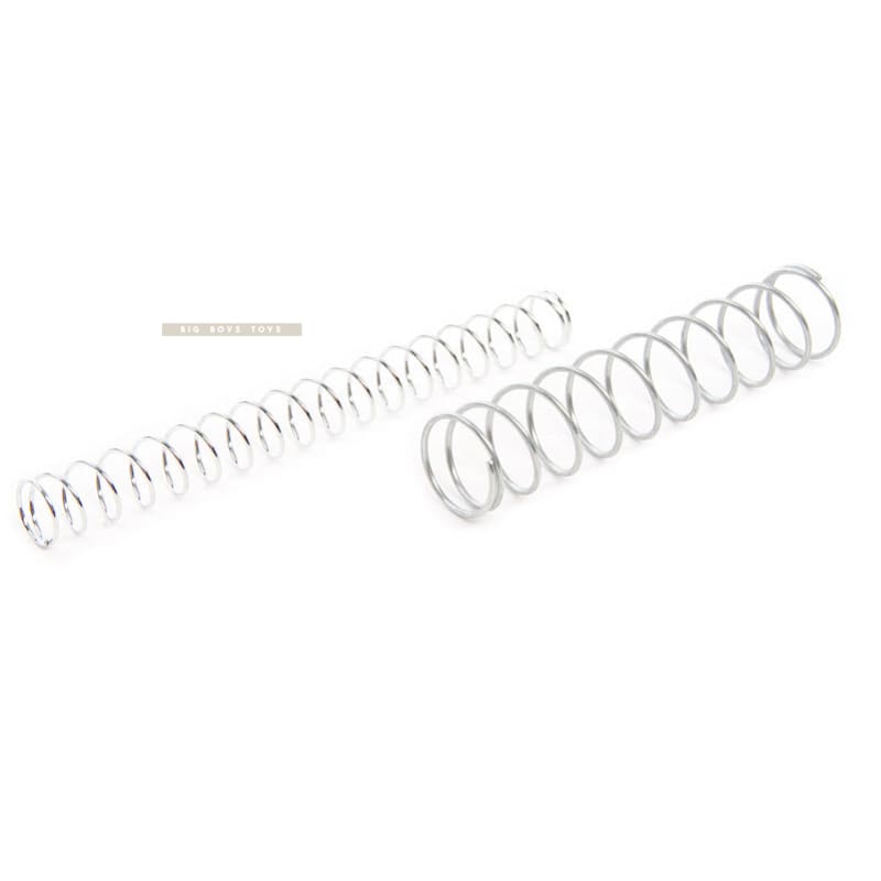 COWCOW Technology Steel 120% Recoil Spring for Tokyo Marui Model 17 Gen 4 GBB Pistol - Silver - Bang Bang Airsoft