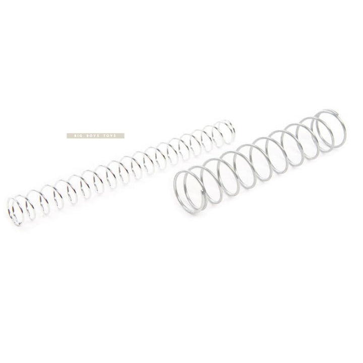 COWCOW Technology Steel 120% Recoil Spring for Tokyo Marui Model 17 Gen 4 GBB Pistol - Silver - Bang Bang Airsoft
