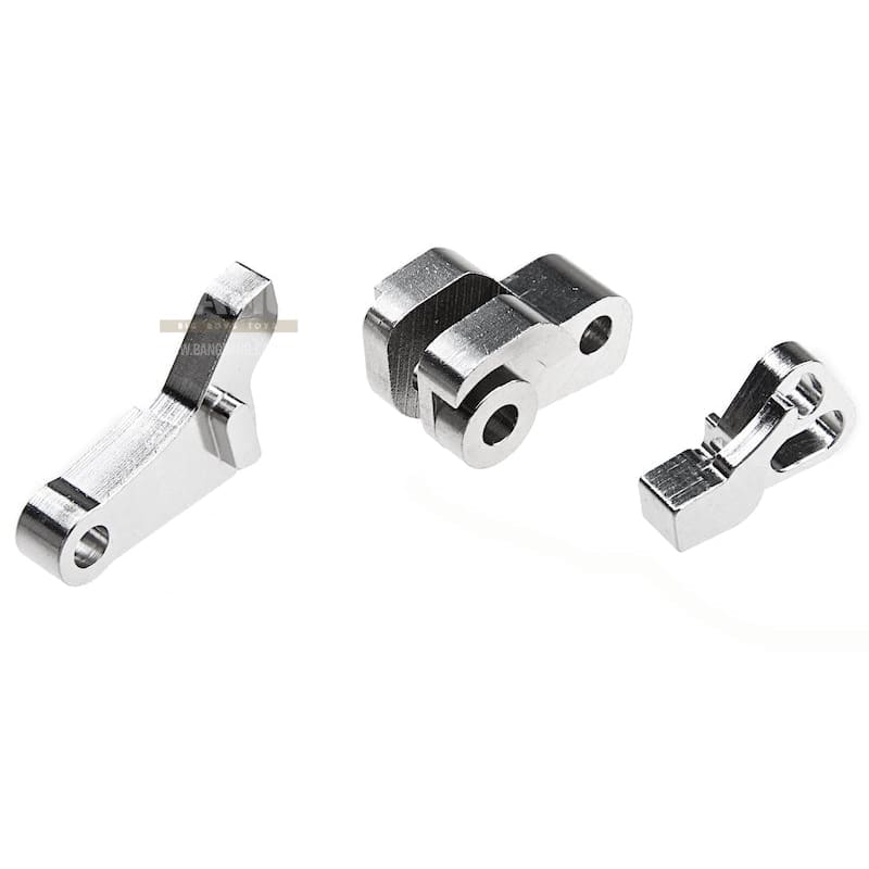COWCOW Technology Steel Hammer Set for Tokyo Marui Model 17 & 19 GBB Pistol - Silver - Bang Bang Airsoft