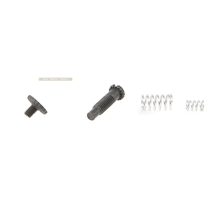 COWCOW Technology Steel Rear Sight Screw w/ Spring Set for Tokyo Marui Hi - Capa GBB Pistol - Black - Bang Bang Airsoft