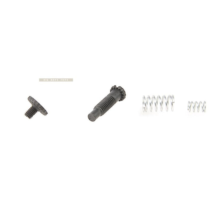 COWCOW Technology Steel Rear Sight Screw w/ Spring Set for Tokyo Marui Hi - Capa GBB Pistol - Black - Bang Bang Airsoft