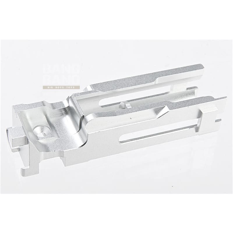 COWCOW Technology Ultra - Light Blowback Housing for Tokyo Marui Model 19 Series - Silver - Bang Bang Airsoft