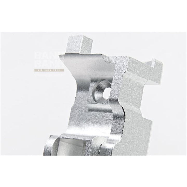 COWCOW Technology Ultra - Light Blowback Housing for Tokyo Marui Model 19 Series - Silver - Bang Bang Airsoft