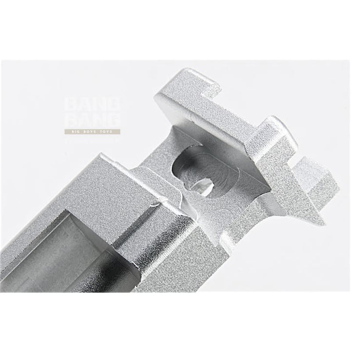 COWCOW Technology Ultra - Light Blowback Housing for Tokyo Marui Model 19 Series - Silver - Bang Bang Airsoft