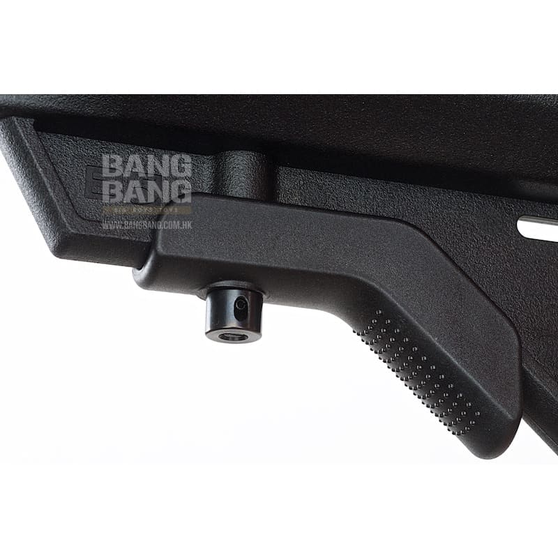 Crusader Bravo Enhanced Sopmod Buttstock - Black - Bang Bang Airsoft