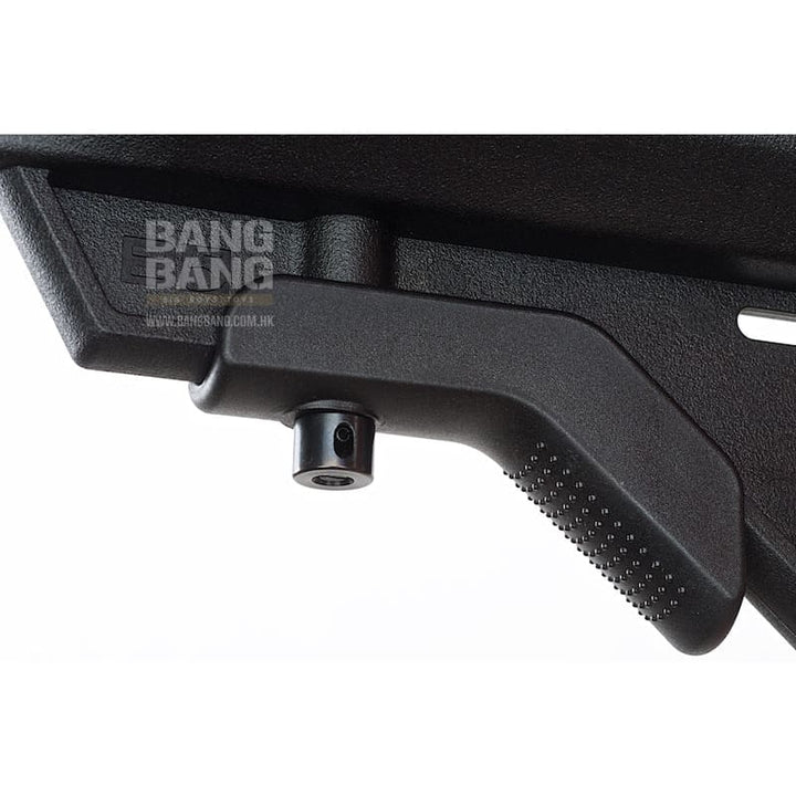 Crusader Bravo Enhanced Sopmod Buttstock - Black - Bang Bang Airsoft