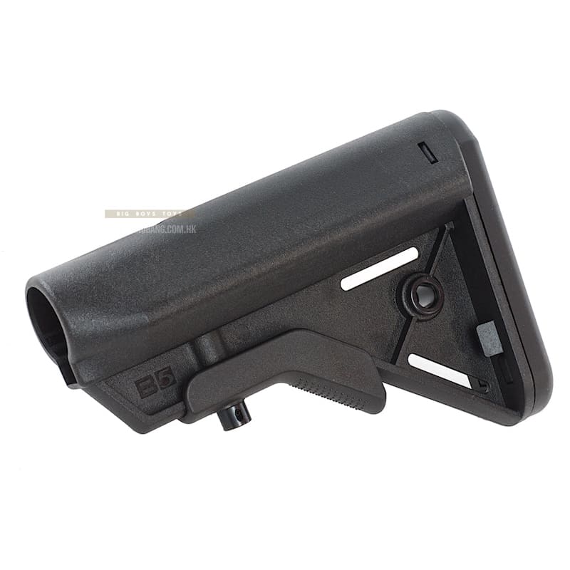Crusader Bravo Enhanced Sopmod Buttstock - Black - Bang Bang Airsoft