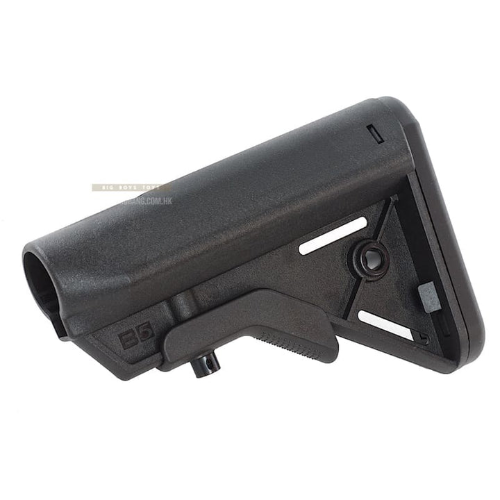 Crusader Bravo Enhanced Sopmod Buttstock - Black - Bang Bang Airsoft