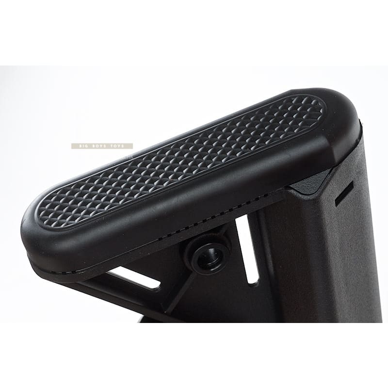 Crusader Bravo Enhanced Sopmod Buttstock - Black - Bang Bang Airsoft