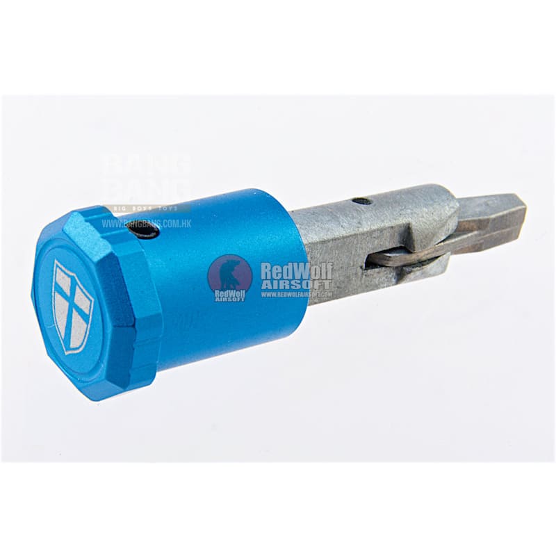 Crusader Forward Assist Button for VFC M4 / Umarex (VFC) HK416 GBBR - Blue - Bang Bang Airsoft