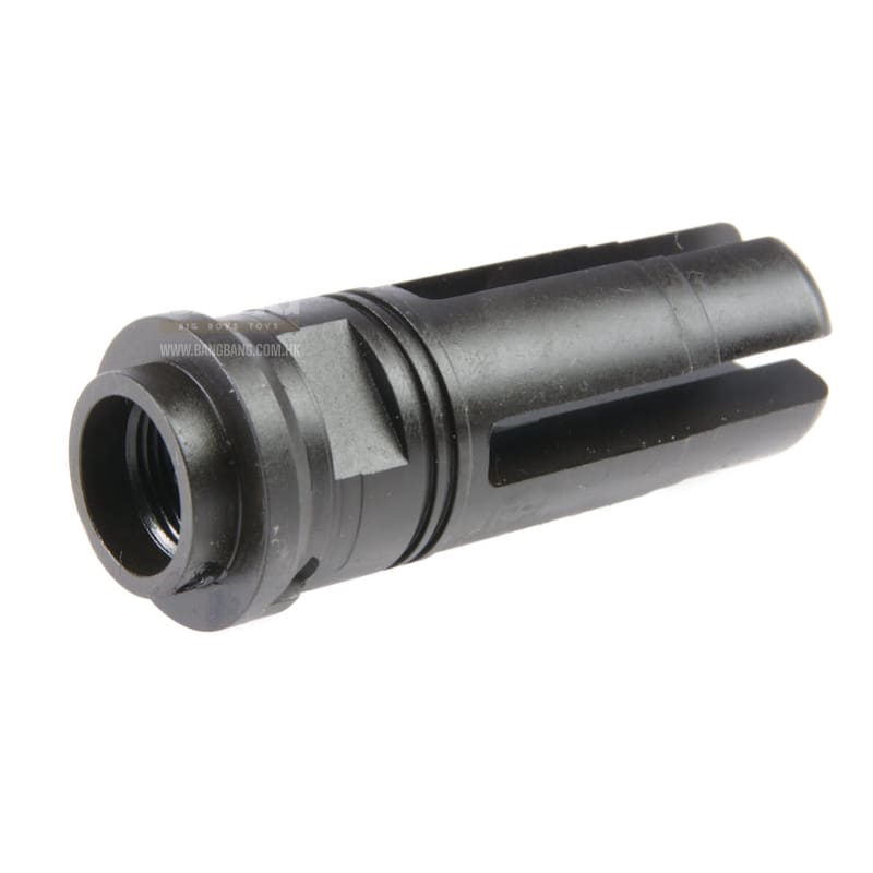 Crusader SOCOM 556 4Prong Steel Flash Hider (14mm CCW) (by VFC) - Bang Bang Airsoft