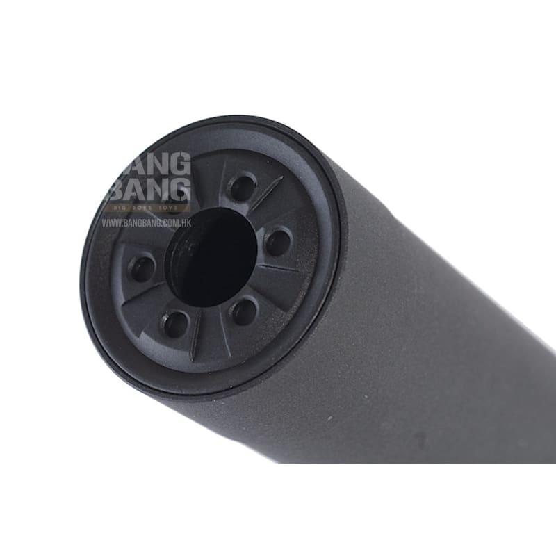 Crusader TR45S Silencer w/ 16mm (CW) & 14mm (CCW) Adapter - BK (by VFC) - Bang Bang Airsoft