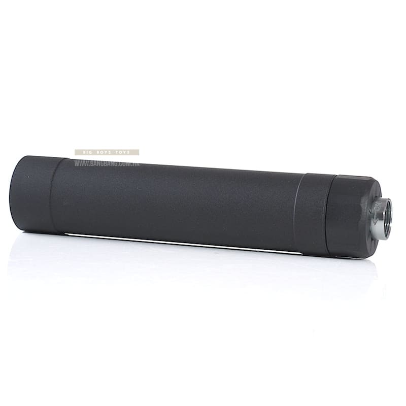Crusader TR45S Silencer w/ 16mm (CW) & 14mm (CCW) Adapter - BK (by VFC) - Bang Bang Airsoft