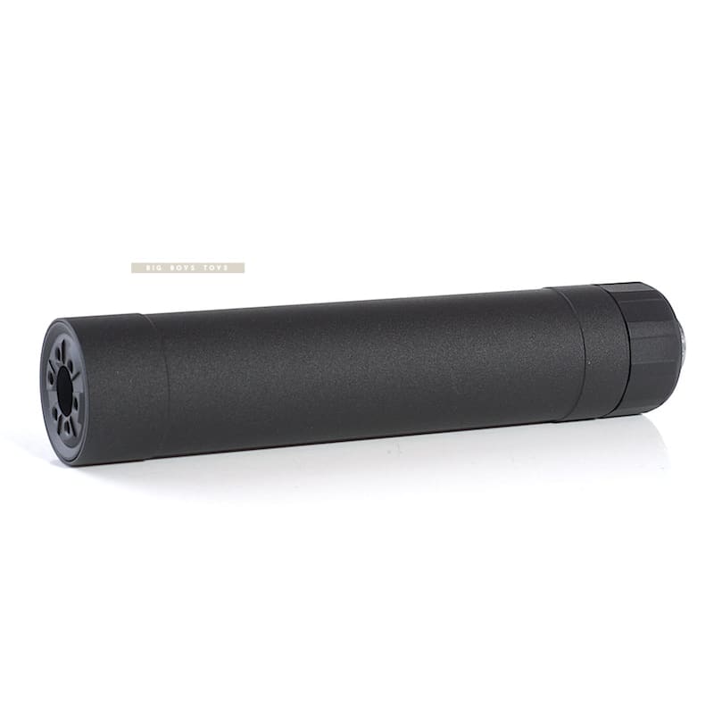 Crusader TR45S Silencer w/ 16mm (CW) & 14mm (CCW) Adapter - BK (by VFC) - Bang Bang Airsoft