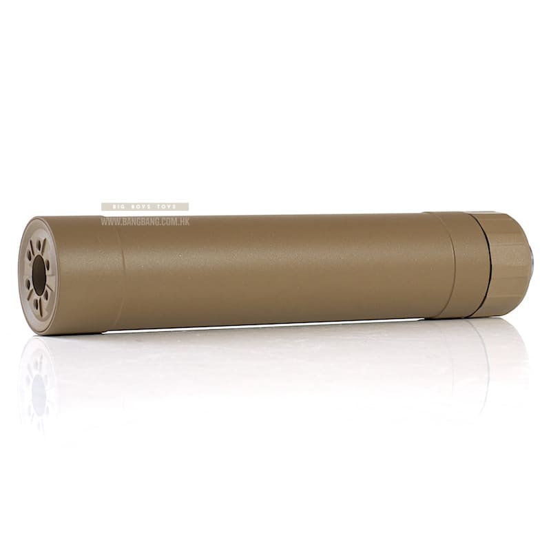 Crusader TR45S Silencer w/ 16mm (CW) & 14mm (CCW) Adapter - Bang Bang Airsoft