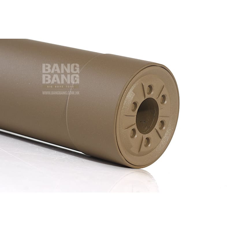 Crusader TR45S Silencer w/ 16mm (CW) & 14mm (CCW) Adapter - Bang Bang Airsoft