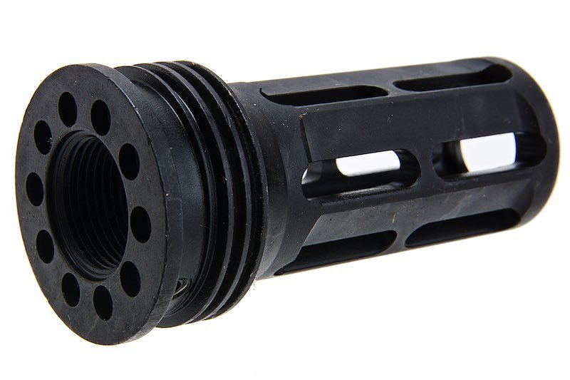 Crusader VFC M110A1 Silencer with 14mm CCW Flash Hider (Tan) - Bang Bang Airsoft