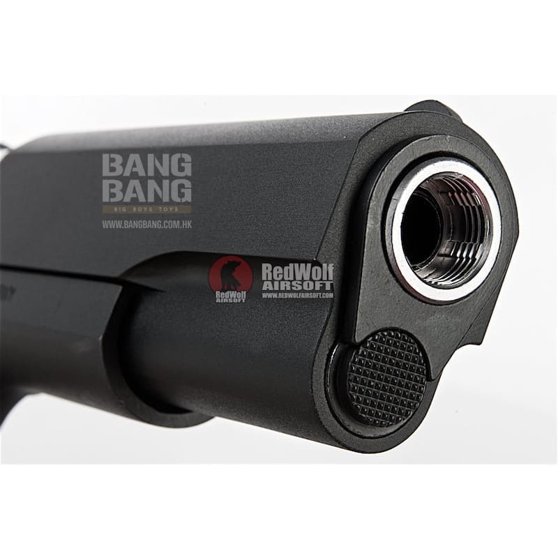 Cybergun Colt 1911 GBB Pistol - Black (by WE) - Bang Bang Airsoft