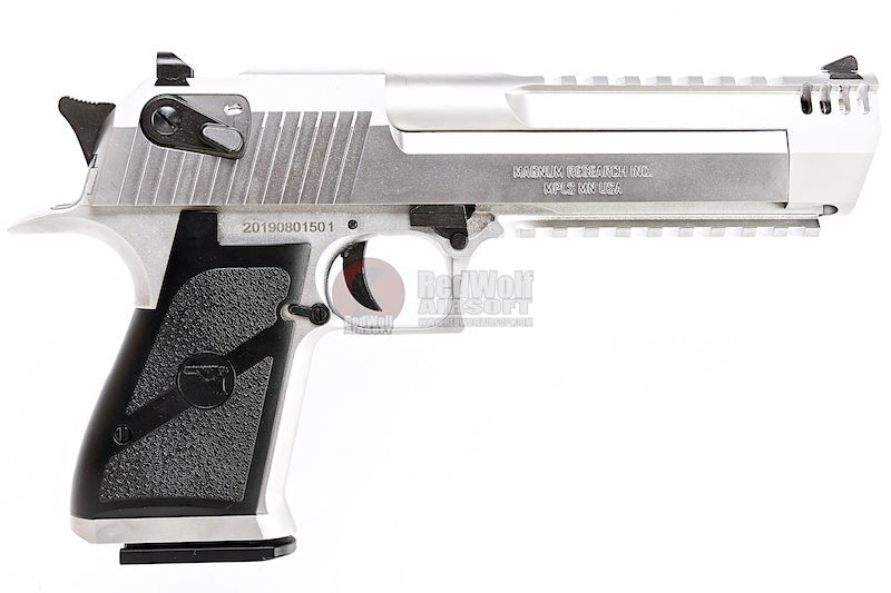 Cybergun Desert Eagle L6 .50AE GBB Airsoft Pistol - Silver (by WE) - Bang Bang Airsoft