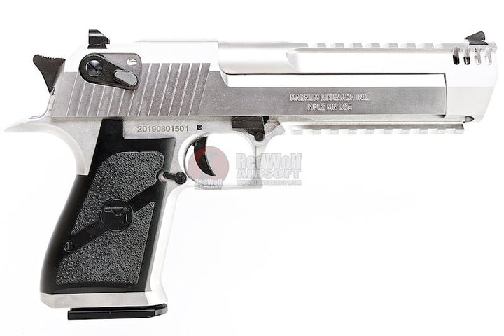 Cybergun Desert Eagle L6 .50AE GBB Airsoft Pistol - Silver (by WE) - Bang Bang Airsoft