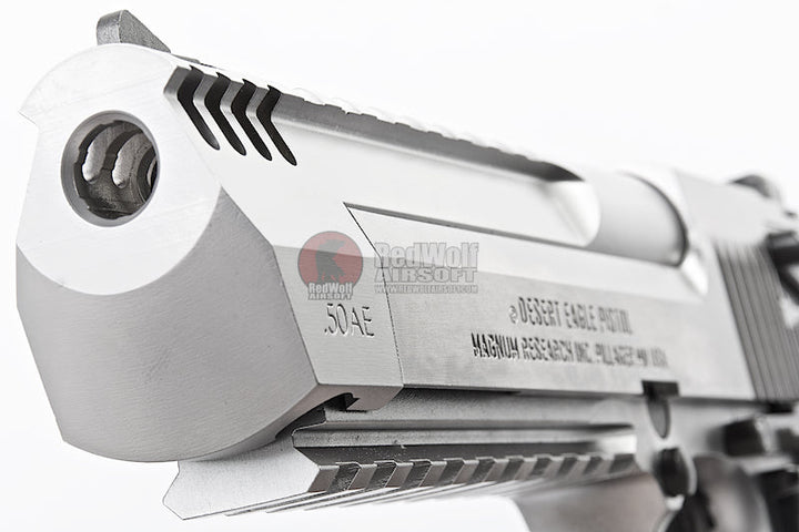 Cybergun Desert Eagle L6 .50AE GBB Airsoft Pistol - Silver (by WE) - Bang Bang Airsoft