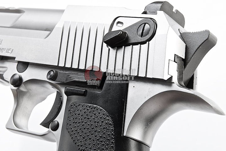 Cybergun Desert Eagle L6 .50AE GBB Airsoft Pistol - Silver (by WE) - Bang Bang Airsoft