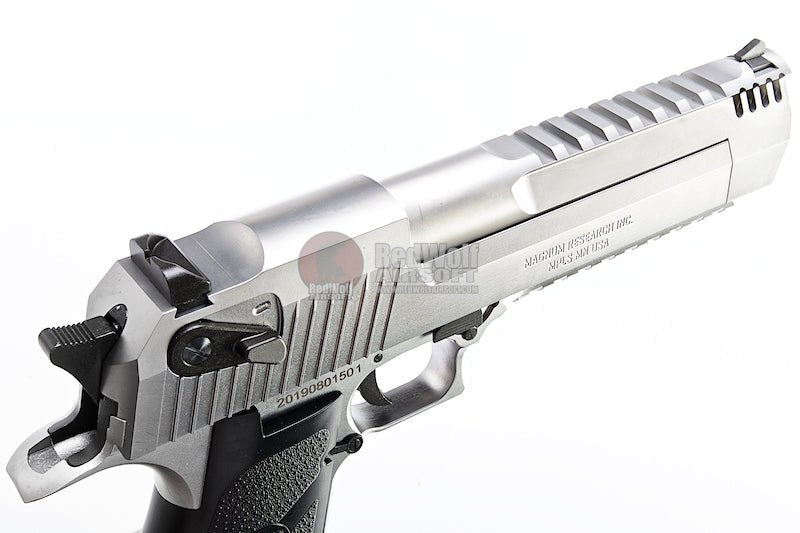 Cybergun Desert Eagle L6 .50AE GBB Airsoft Pistol - Silver (by WE) - Bang Bang Airsoft