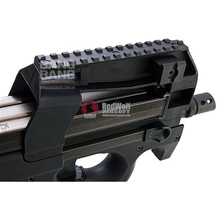 Cybergun FN Herstal P90 GBBR - Black (by WE) - Bang Bang Airsoft