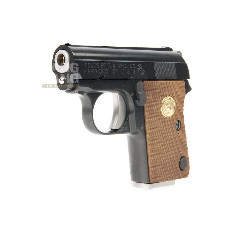 Cybergun Licensed Colt .25 GBB Pistol with Marking - Black - Bang Bang Airsoft