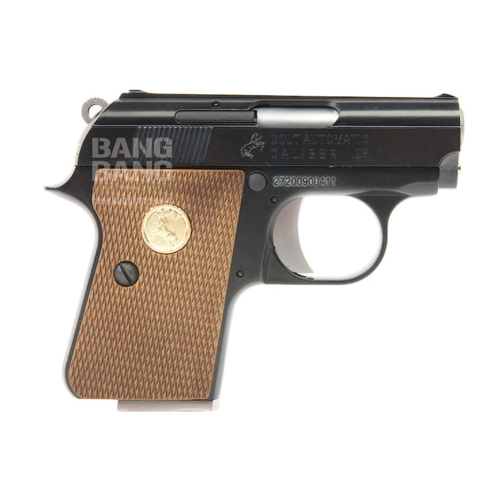 Cybergun Licensed Colt .25 GBB Pistol with Marking - Black - Bang Bang Airsoft