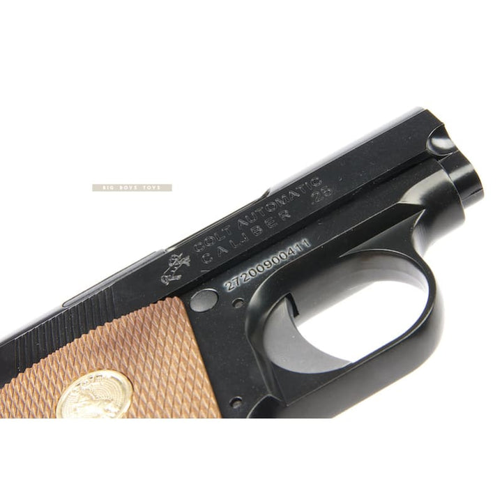 Cybergun Licensed Colt .25 GBB Pistol with Marking - Black - Bang Bang Airsoft