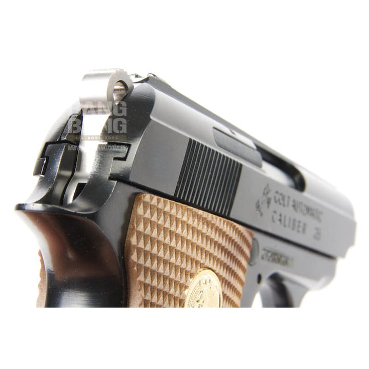 Cybergun Licensed Colt .25 GBB Pistol with Marking - Black - Bang Bang Airsoft