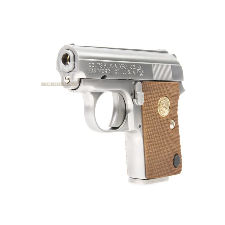 Cybergun Licensed Colt .25 GBB Pistol with Marking - Silver - Bang Bang Airsoft