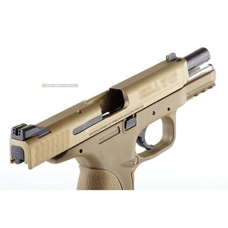 Cybergun M&P9 Full Size Pistol (TAN) - Bang Bang Airsoft