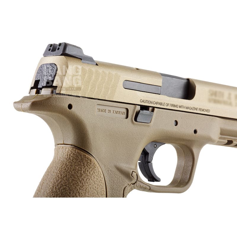Cybergun M&P9 Full Size Pistol (TAN) - Bang Bang Airsoft