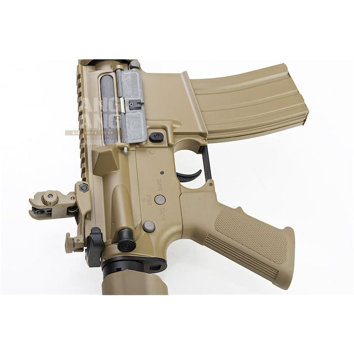 Cybergun Nylon Fiber Colt M4 Silent OPS AEG - Tan - Bang Bang Airsoft