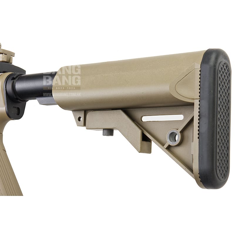 Cybergun Nylon Fiber Colt M4 Silent OPS AEG - Tan - Bang Bang Airsoft
