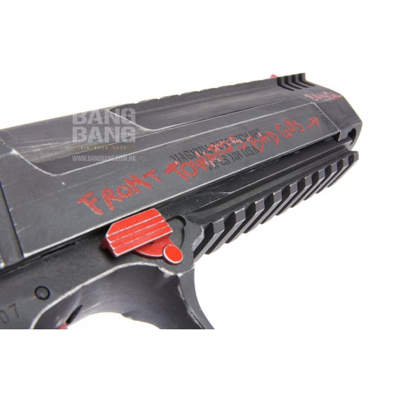 Cybergun WE 'DeadPool Painted Version' Desert Eagle L6 .50AE GBB Pistol (by WE) - Bang Bang Airsoft