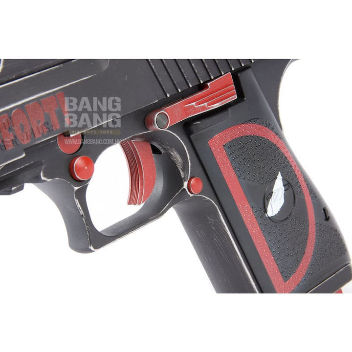 Cybergun WE 'DeadPool Painted Version' Desert Eagle L6 .50AE GBB Pistol (by WE) - Bang Bang Airsoft