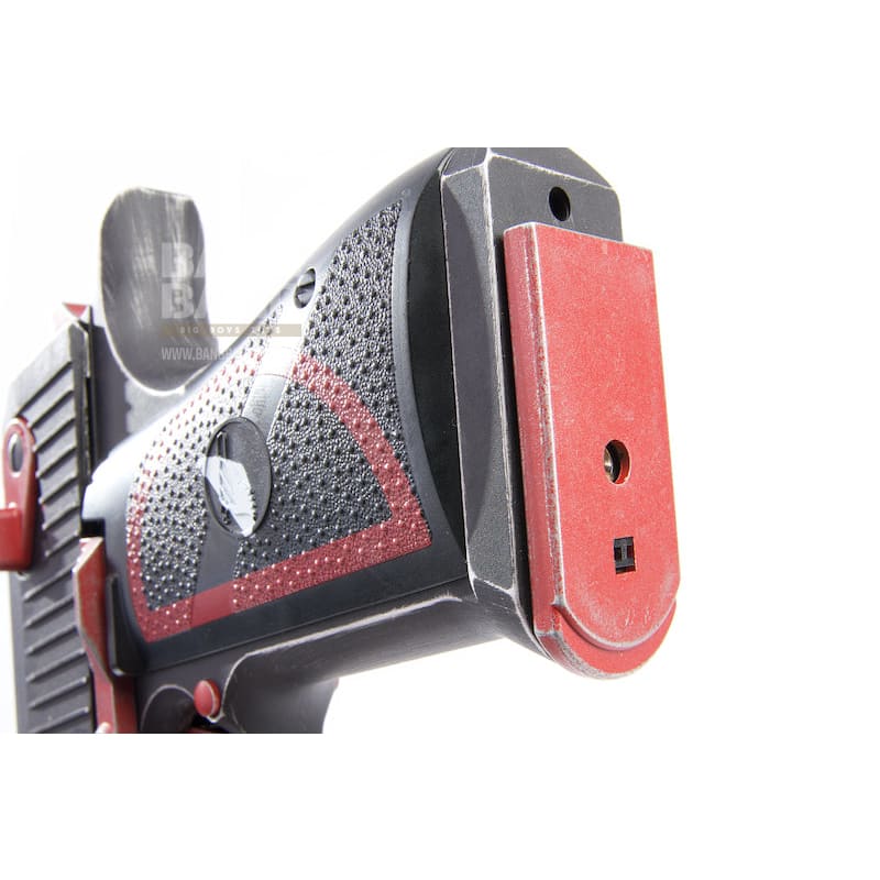 Cybergun WE 'DeadPool Painted Version' Desert Eagle L6 .50AE GBB Pistol (by WE) - Bang Bang Airsoft