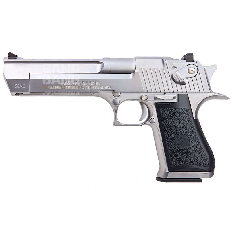 Cybergun WE Desert Eagle .50AE GBB Pistol - Silver - Bang Bang Airsoft
