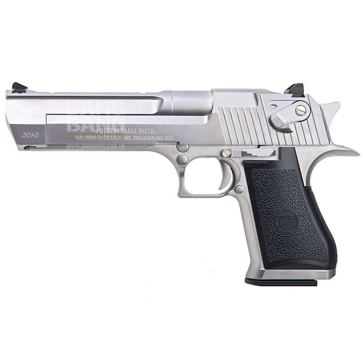 Cybergun WE Desert Eagle .50AE GBB Pistol - Silver - Bang Bang Airsoft