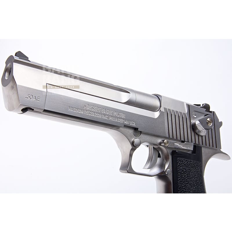 Cybergun WE Desert Eagle .50AE GBB Pistol - Silver - Bang Bang Airsoft