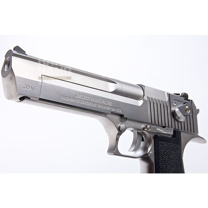 Cybergun WE Desert Eagle .50AE GBB Pistol - Silver - Bang Bang Airsoft