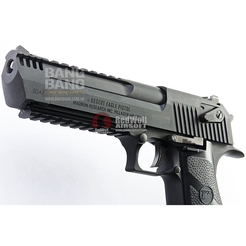 Cybergun WE Desert Eagle L6 .50AE GBB Pistol - Black (by WE) - Bang Bang Airsoft