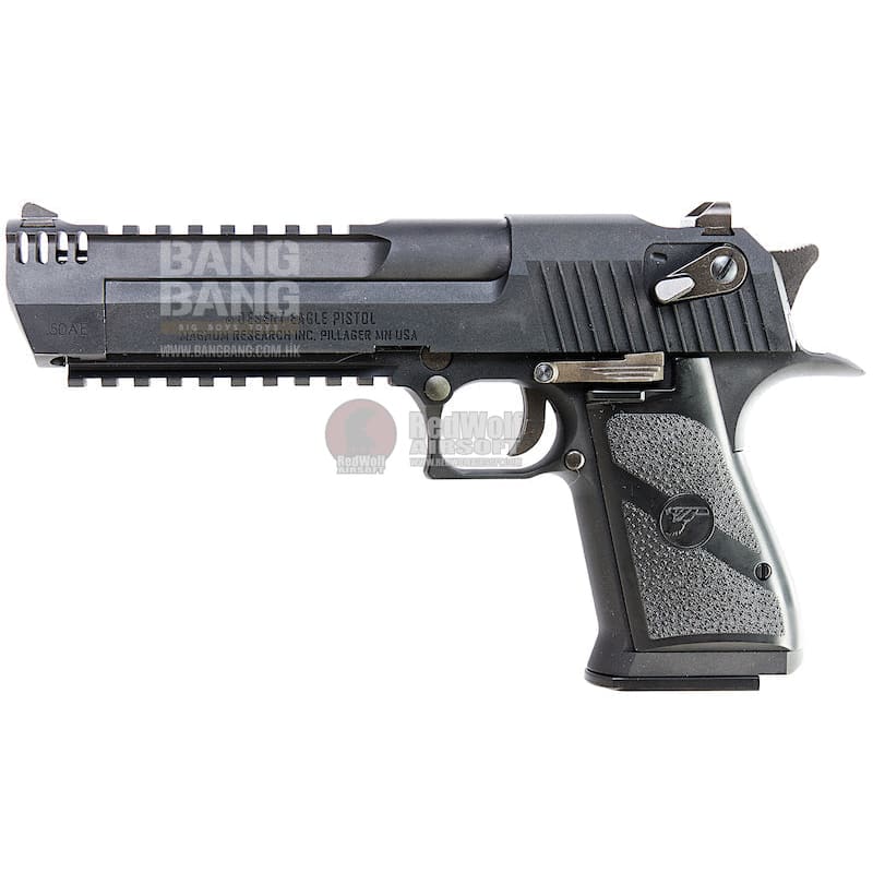 Cybergun WE Desert Eagle L6 .50AE GBB Pistol - Black (by WE) - Bang Bang Airsoft